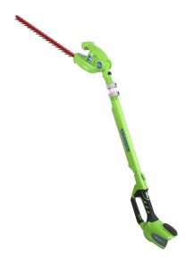 Taille-haie télescopique Greenworks Tools