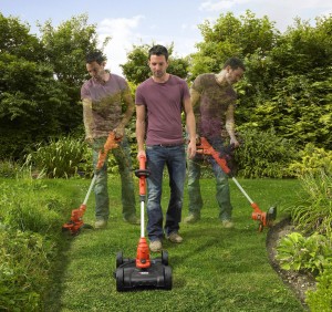 Outil de jardin multifonction coupe-bordure tonte Black and Decker