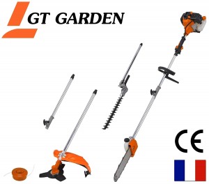 Débroussailleuse multifonction 4 en 1 GT Garden