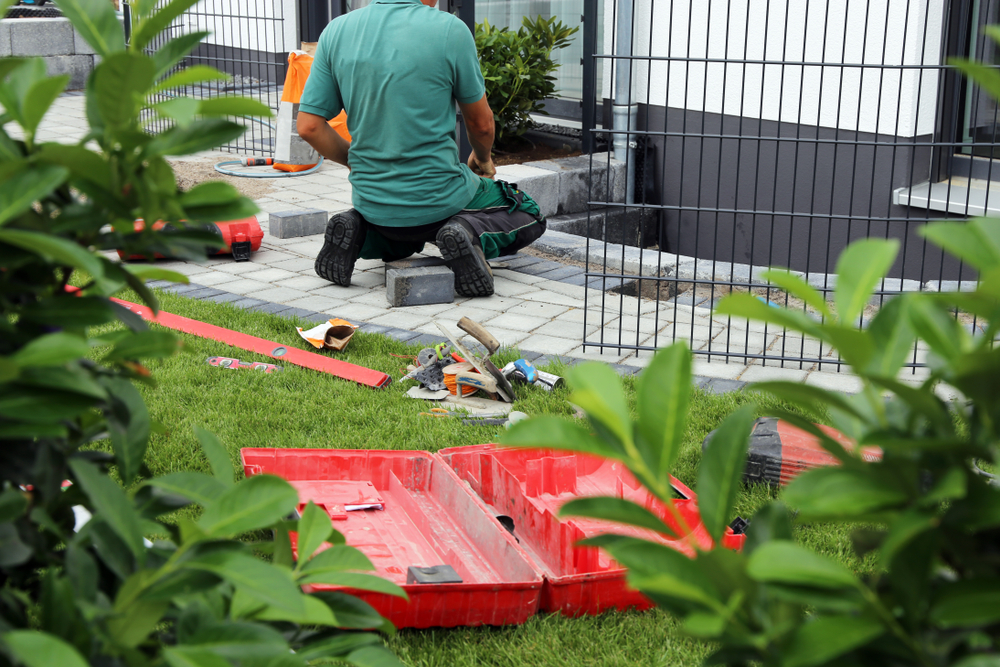 Maçonnerie dans la création de jardin