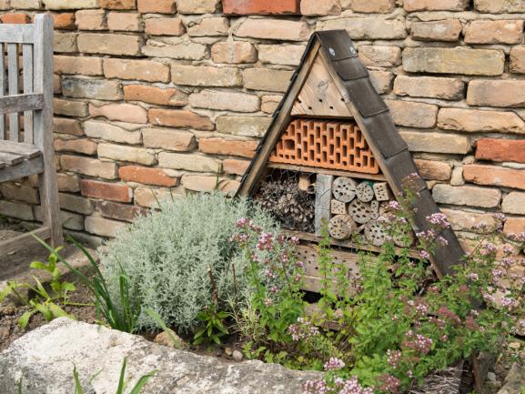 Installer un hôtel d'insecte dans son jardin pour accueillir les abeilles